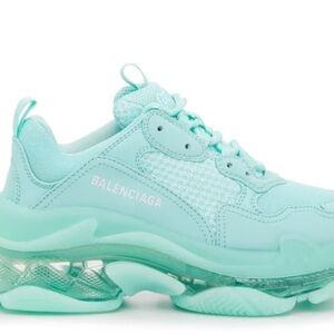 Balenciaga Light Green Athletic Shoes